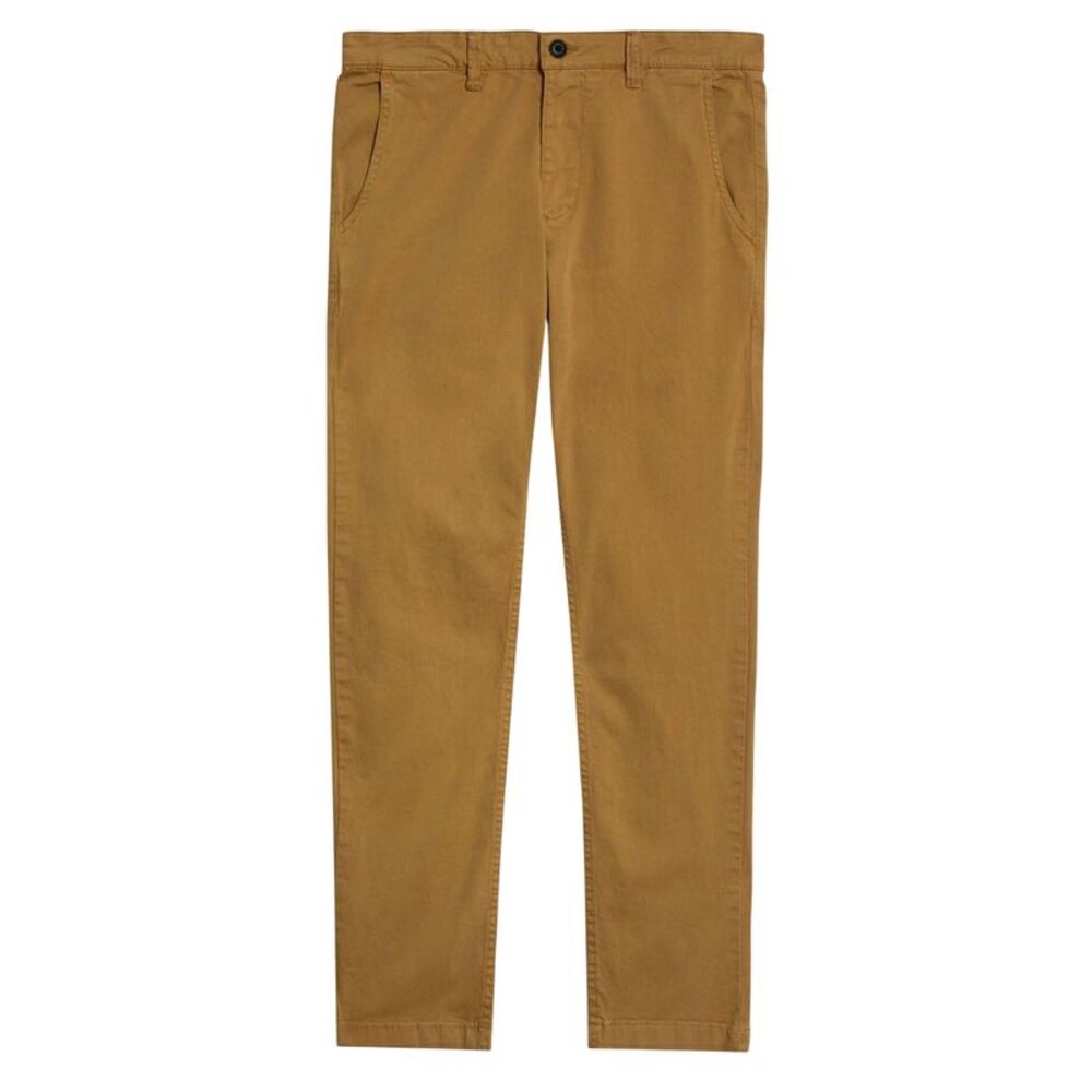Lyle & Scott Mens Straight Leg Chinos / Beige